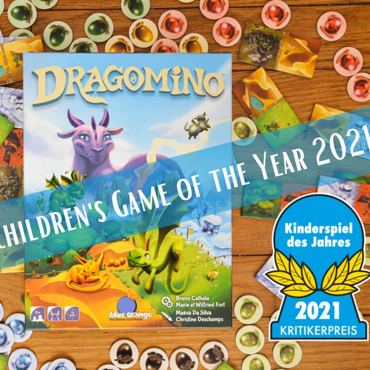 Blue Orange Games - Wholesale Board Game - Dragomino : My first Kingdomino!1