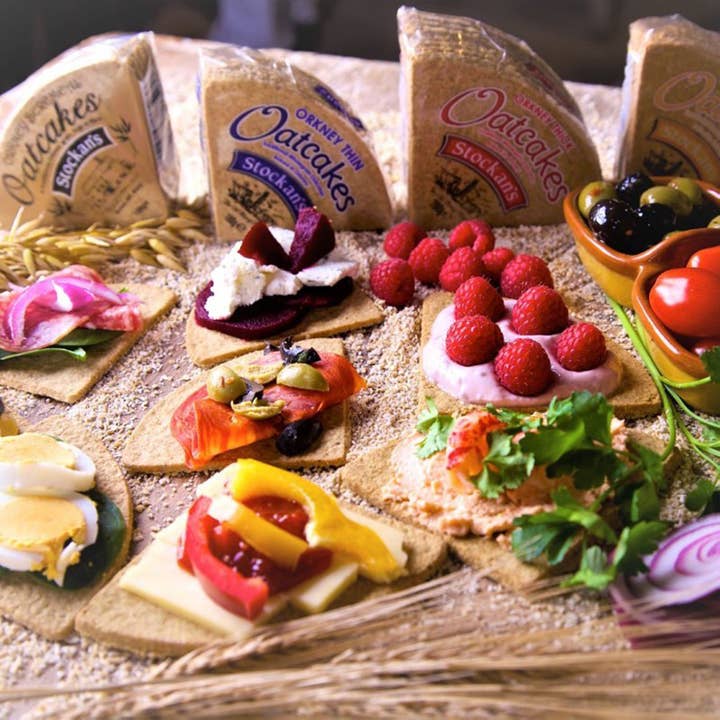 Mrs Bridges - Wholesale Crackers - Stockan's Thick Cut Orkney Oatcake Crackers