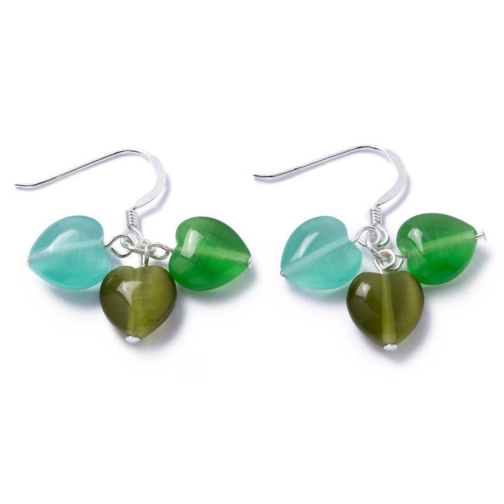 Hearts Earrings for wholesale by Carrie Elspeth Jewellery