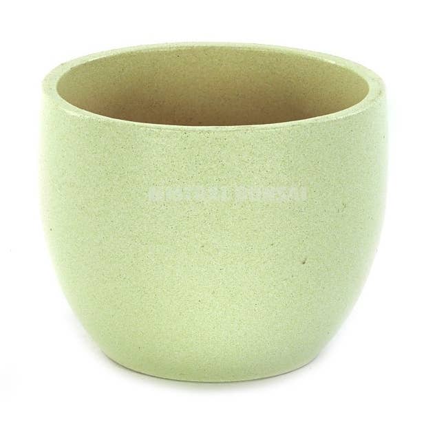 Round flowerpot 8.5x8.5x7 cm for wholesale by MISTRAL BONSAI
