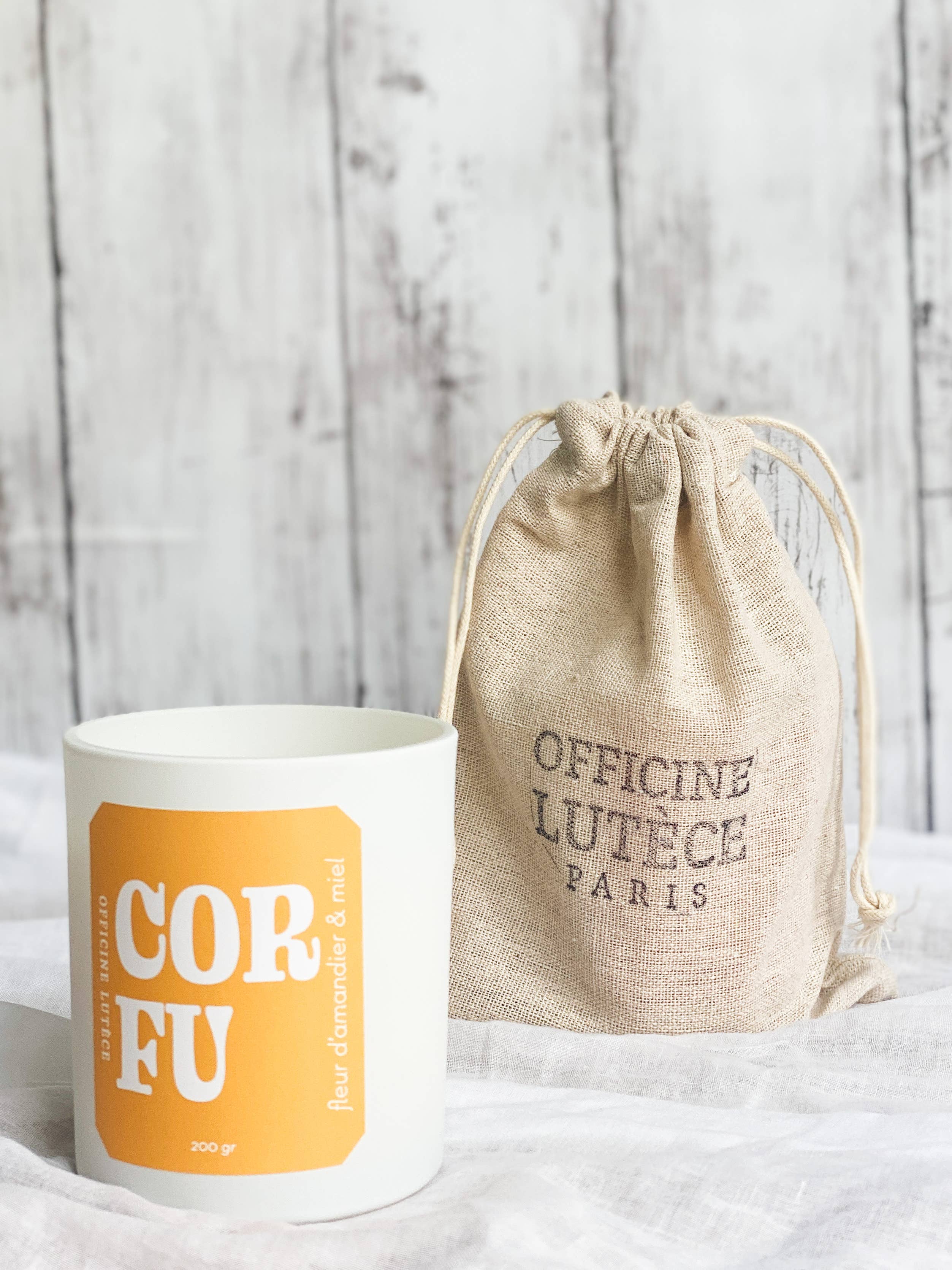 Officine Lutèce – wholesale Jar/filled candle – 🍯 Corfu Candle - Almond Blossom & Honey3