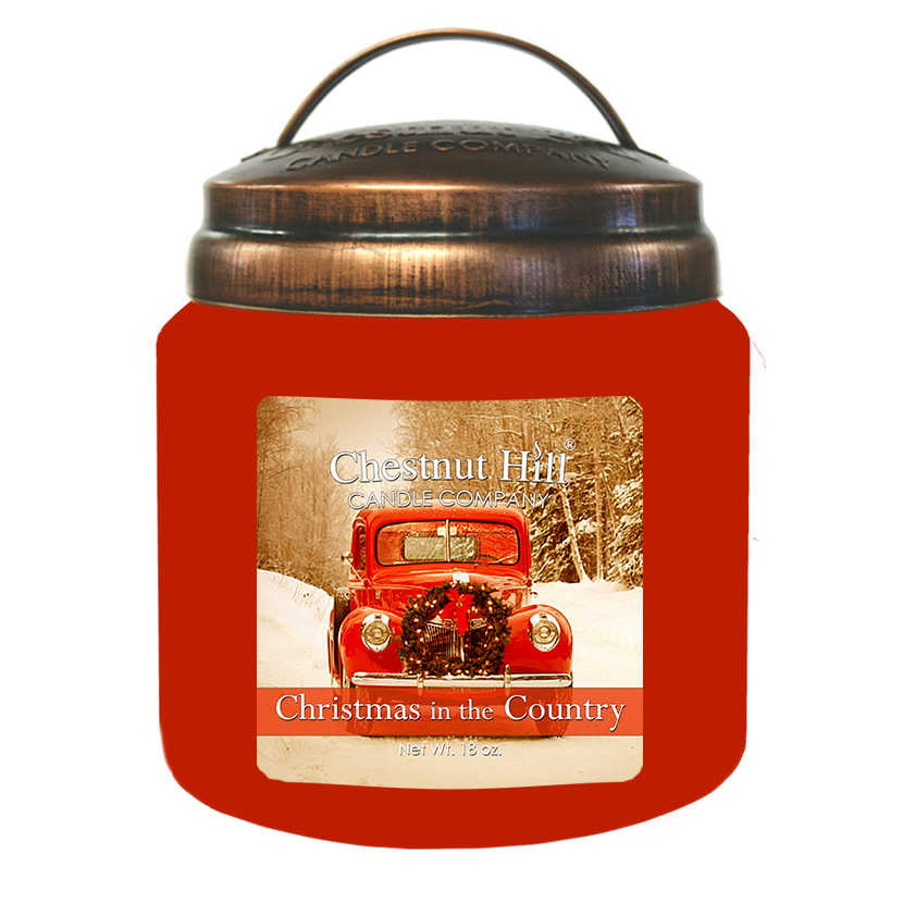 Chestnut Hill Candle Company - Wholesale Jar/Filled Candle - Christmas in the Country | Christmas/ Holiday/ Winter Candle0