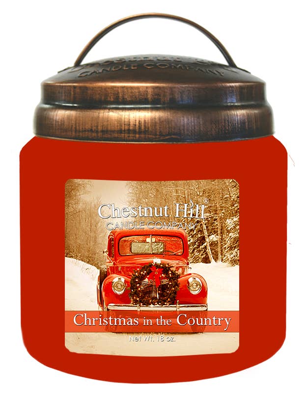 Christmas in the Country | Christmas/ Holiday/ Winter Candle for wholesale by Chestnut Hill Candle Company