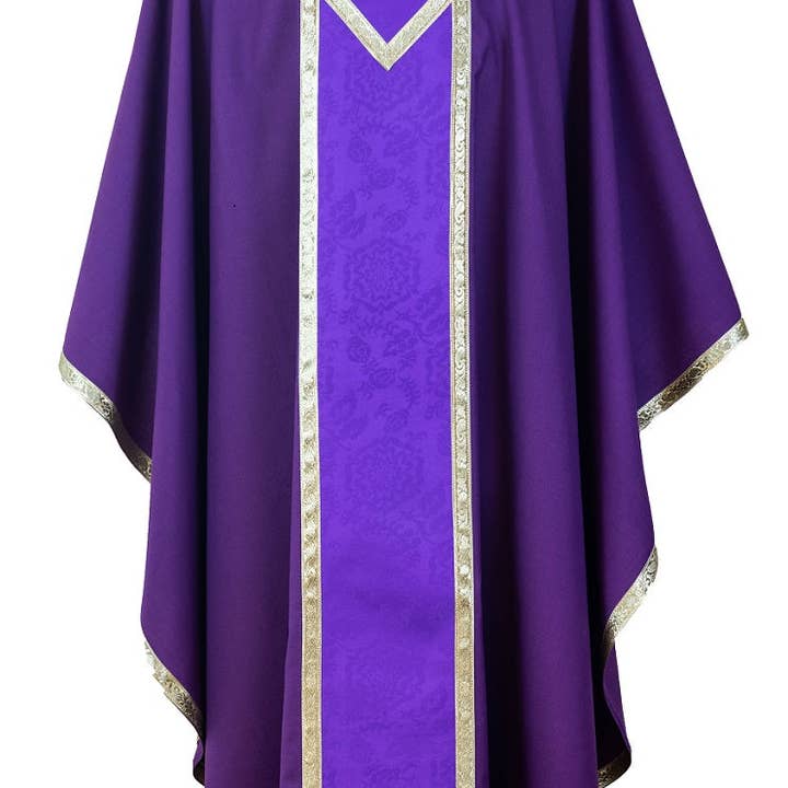 Chasuble - Tudor Rose (19 Series) for wholesale by Oremus Mercy