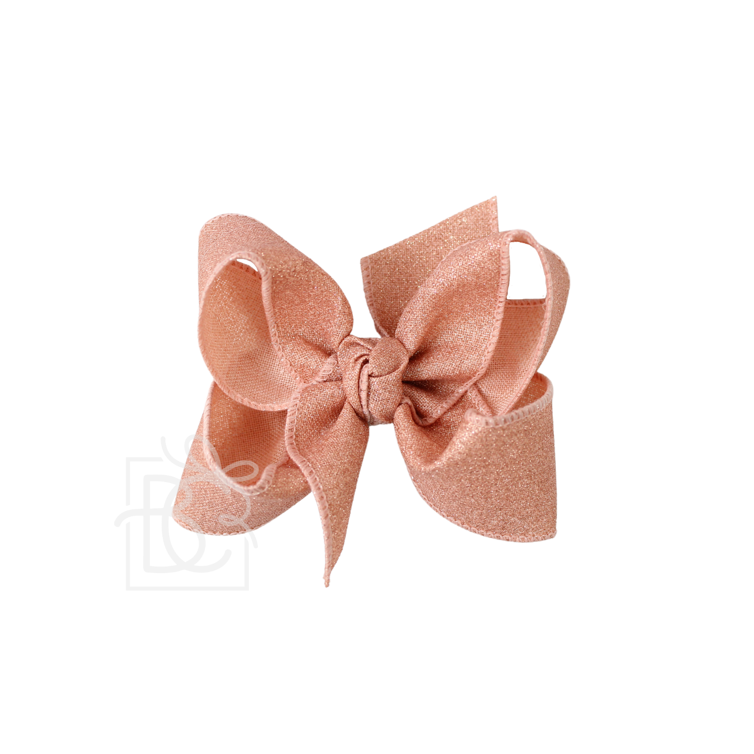 Beyond Creations, LLC - Wholesale Hair Bow - Kids - GLITTER METALLIC BOW ON CLIP63