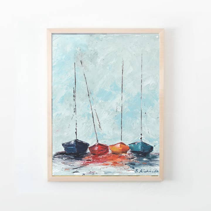 Sunfish Fine Art Print for wholesale by Susan Richards Art