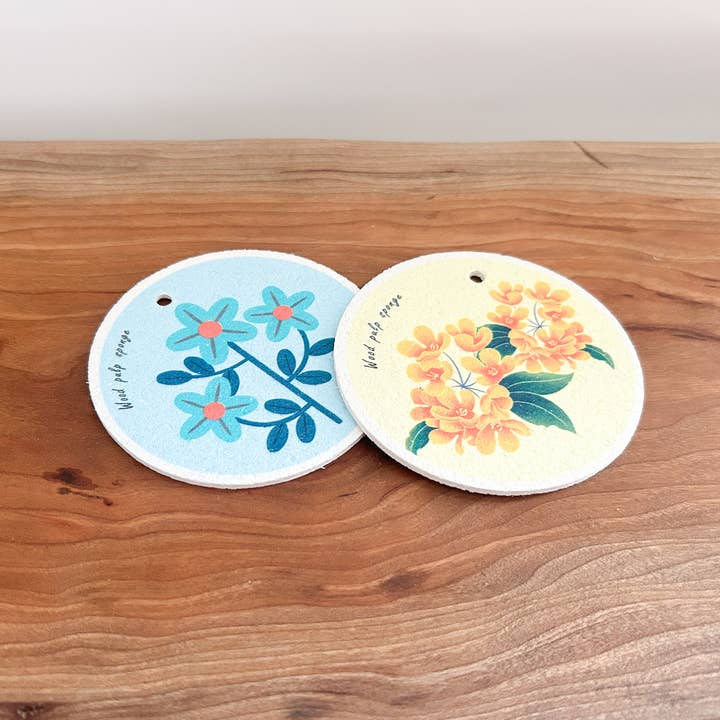 Town & Earth - Wholesale Cleaning Sponge - Wood Pulp Sponge | Pop-Up Scrubber2