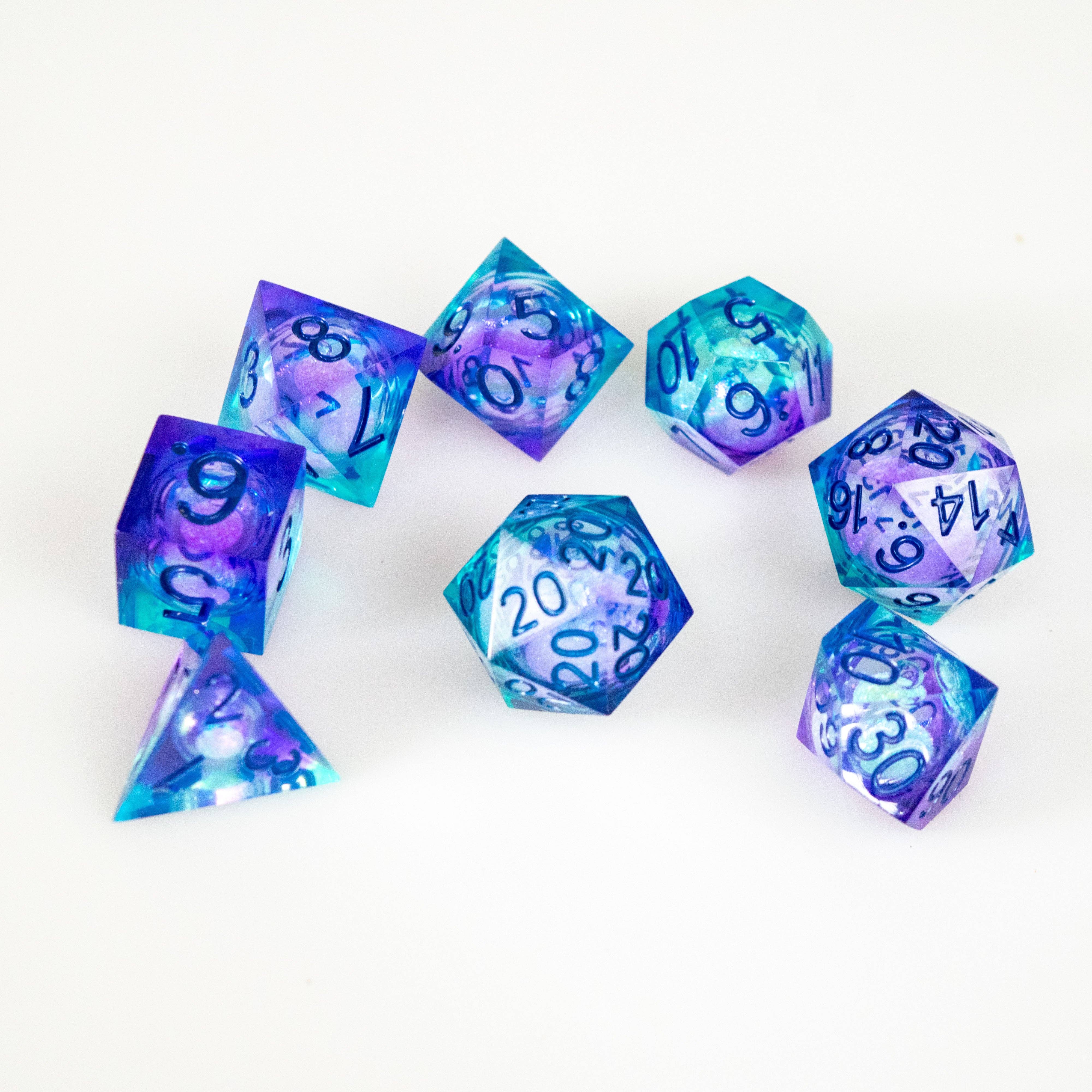 We Geek Together - Wholesale Dice - Natural 20 Liquid Core Dice2