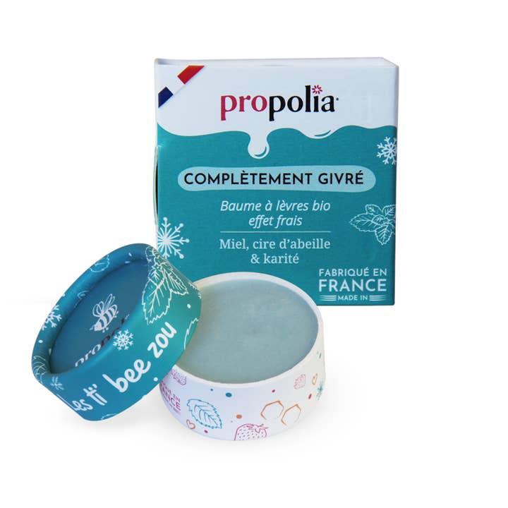 Baume à lèvres Menthe - Miel, Cire d’abeille & Karité - 6 g pour la vente par Propolia®