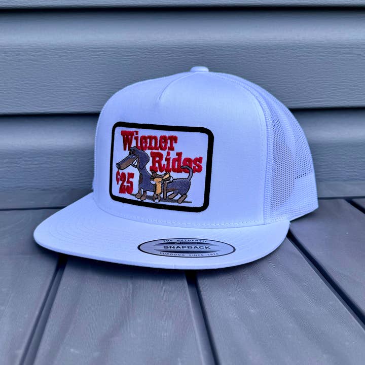 River Bent Hat Co. - Wholesale Trucker Hat - Unisex - Wiener Rides Snapback2