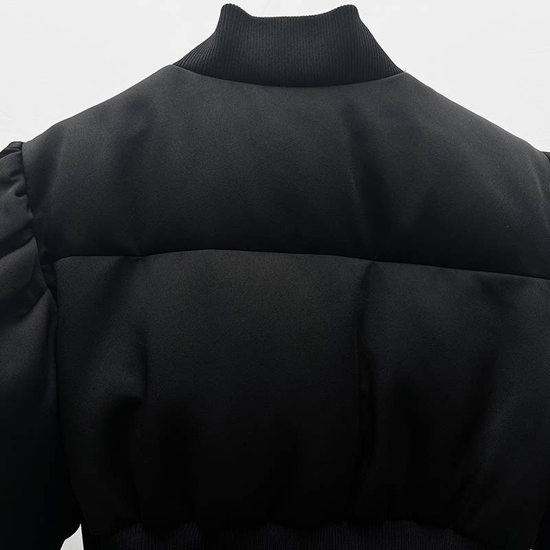 Productseeker - Vendita all'ingrosso Piumino - Donna - Giacca imbottita con maniche a tromba chic5