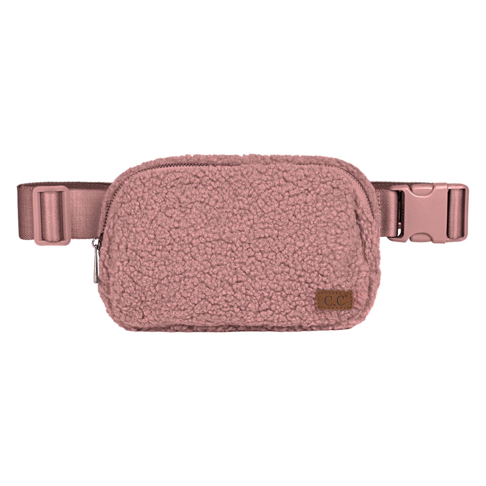 Truly Contagious - Wholesale Belt Bag - Women's - CC Sherpa Unisex Belt Bag Fanny Pack BGS00579