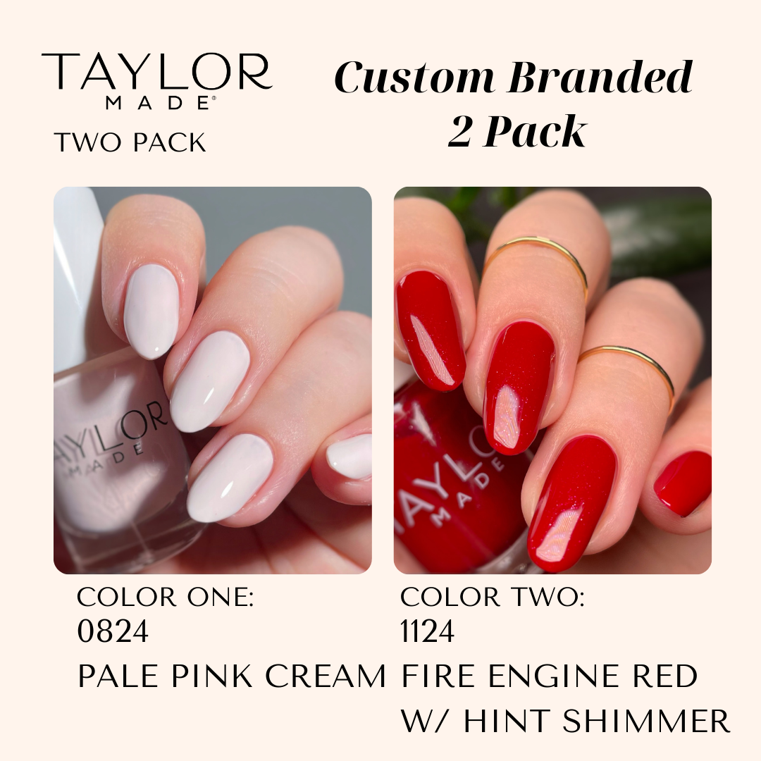 Taylor Made Polish – wholesale Nail polish – Custom Nail Polish: 2 Pack Long-wearing + Vegan + Non-toxic122