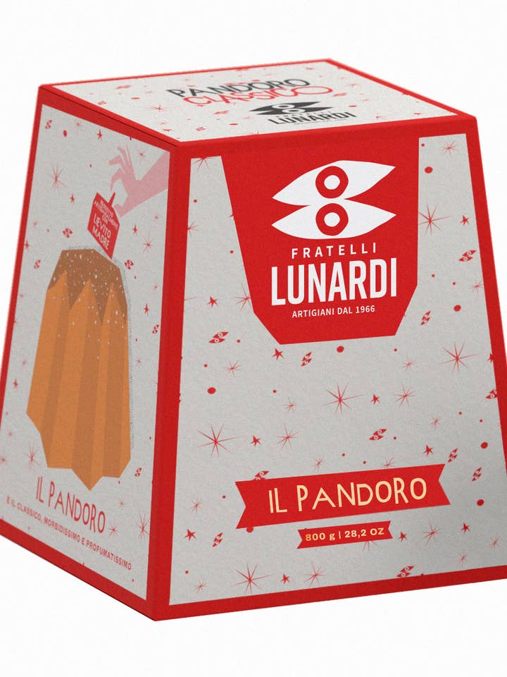 Classic Pandoro 800g for wholesale by Fratelli Lunardi srl