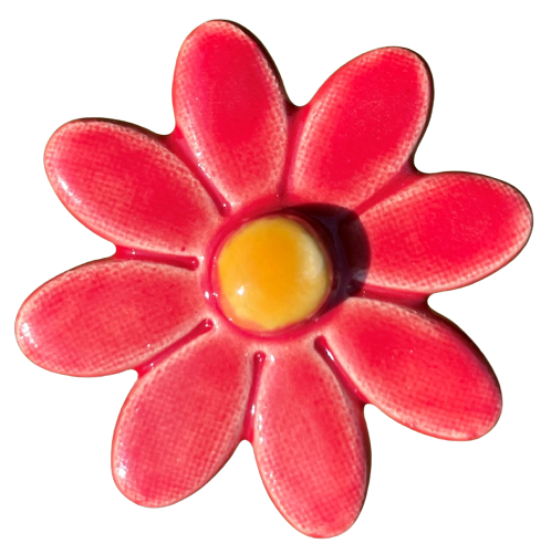 Pannonhem AB. - Wholesale Artificial Flowers - Ceramic Flower Daisy/small, Plant stake,Daisy on stem7