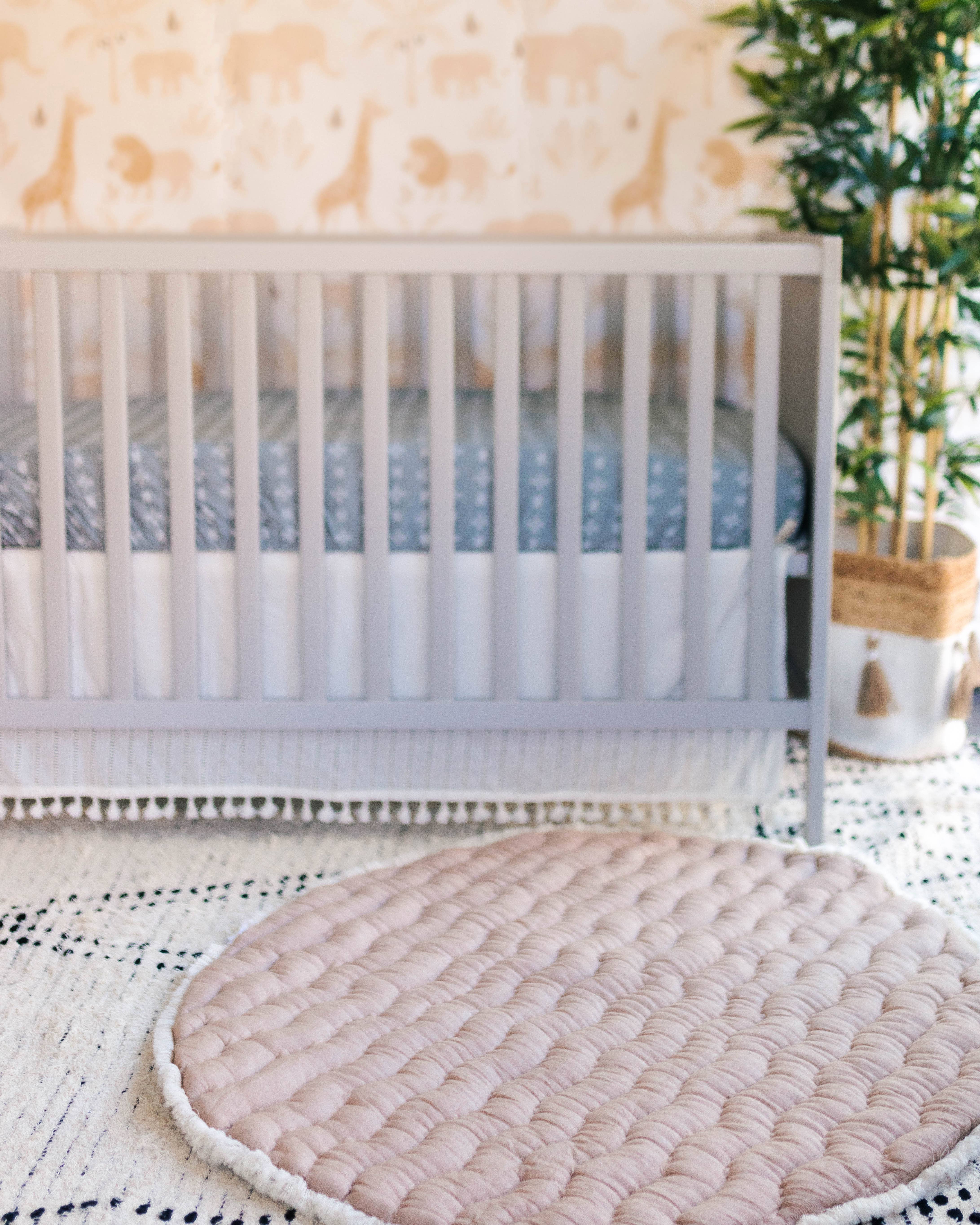 Crane Baby - Wholesale Play Mat - Kids & Baby - Ezra Quilted Playmat (Woodland)8