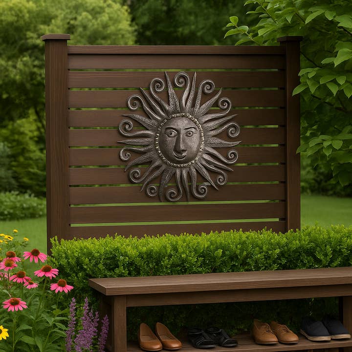 Beyond Borders – Großhandel 3D-Wandkunst – Wanddeko aus Metall mit Sonnenmotiv Glorious Sunshine3