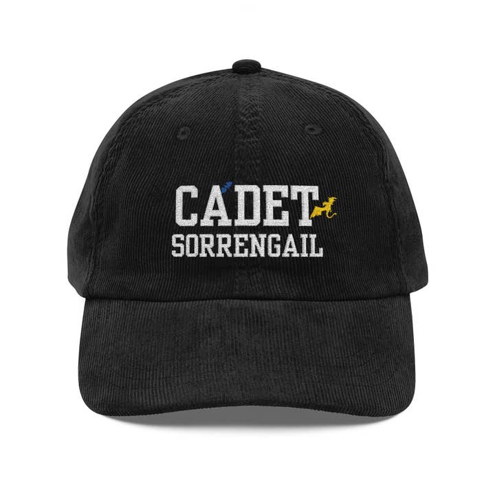 MagicMerchEmporium - Wholesale Baseball Cap - Unisex - Cadet Sorrengail - Vintage Corduroy Cap4