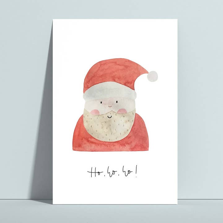 Postcard “Santa Claus”, Ho Ho Ho, Christmas for wholesale by Hannahs Firlefanz