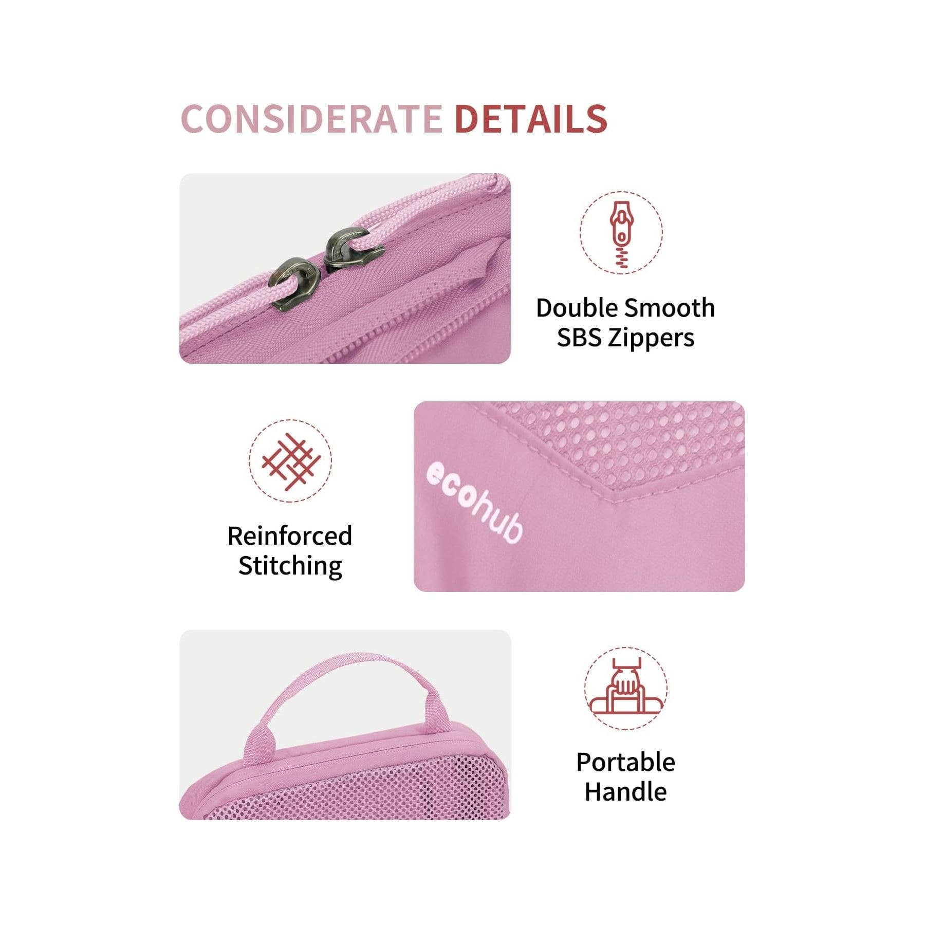 NARWEY INC - Wholesale Packing Cube - 4pcs Compression Packing Cubes, Suitcases Organiser Bag33