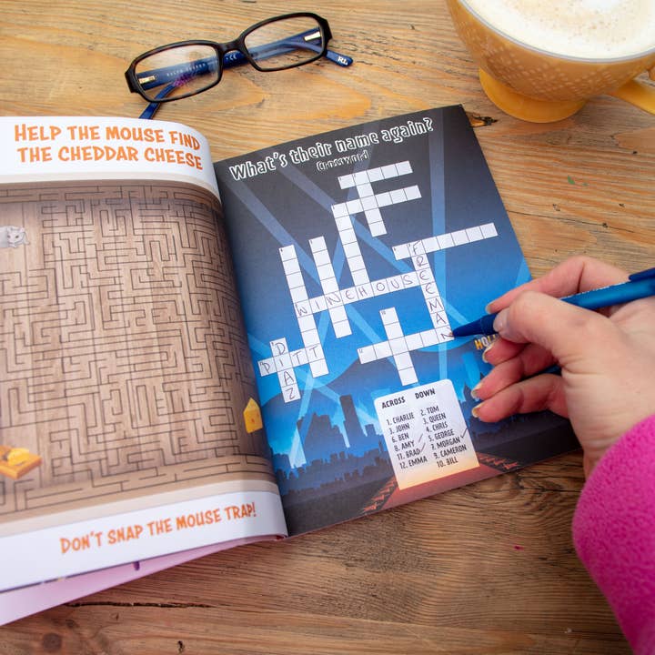 Boxer Gifts EU - Wholesale Coloring & Activity Book - Adult - Puzzled Book Of Puzzling Puzzles2