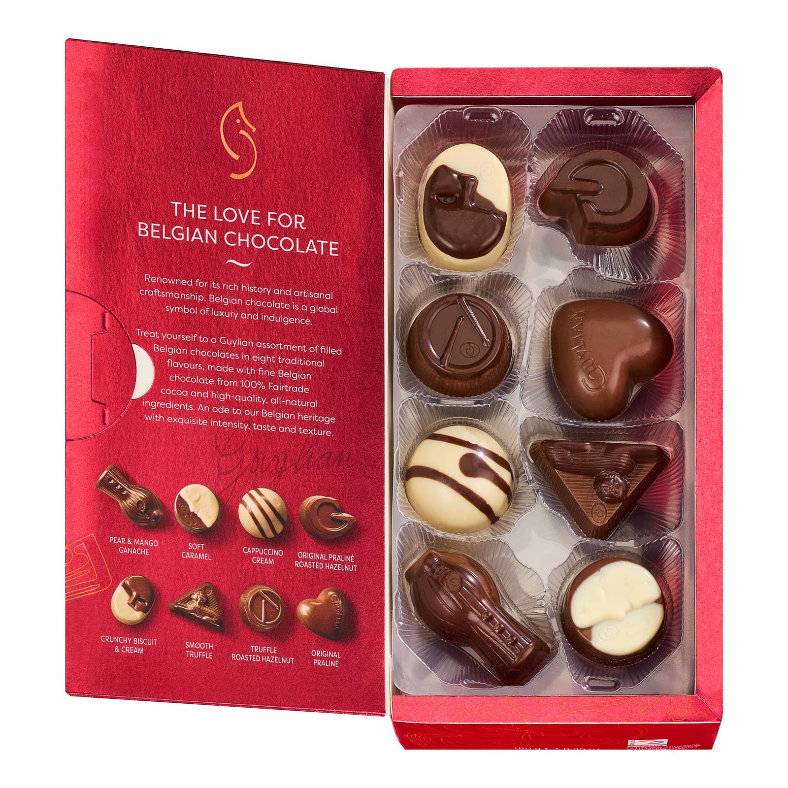 Belgium's Chocolate Source - Wholesale Chocolate Box - Guylian Luxe Ballotin Gift Box – Embossed Gift Assortment7