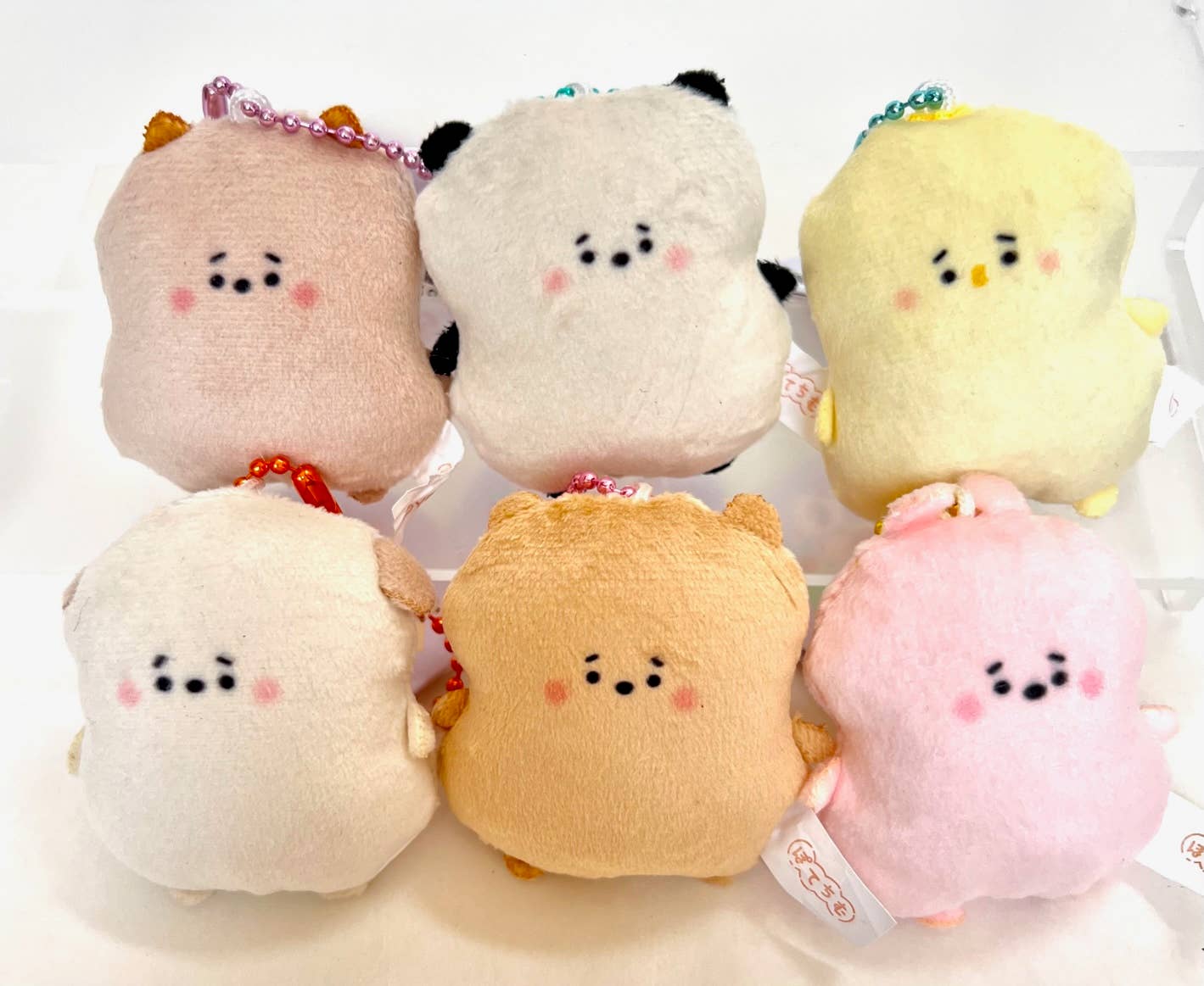 BCmini - Wholesale Stuffed/Plush Toy - Kids & Baby - 63432 TINY ANIMAL CHARM PLUSH1