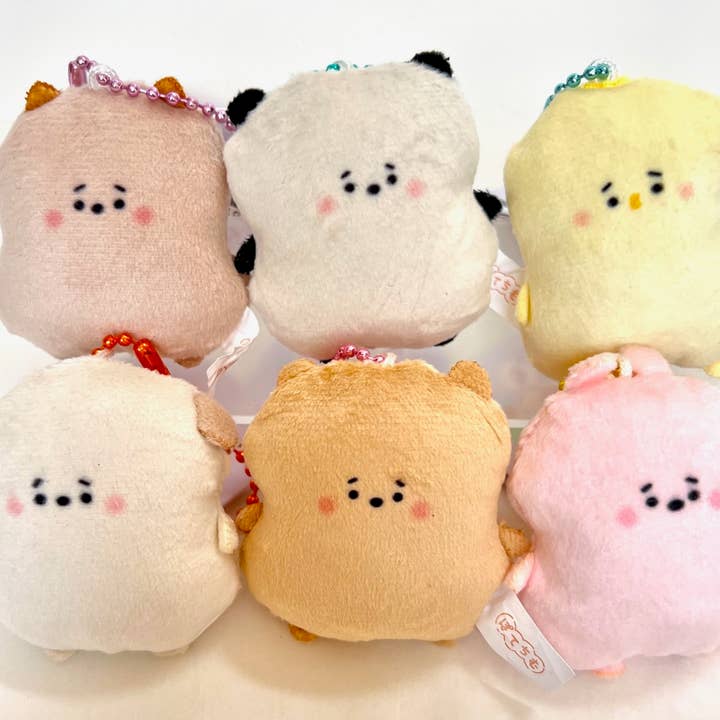 BCmini - Wholesale Stuffed/Plush Toy - Kids & Baby - 63432 TINY ANIMAL CHARM PLUSH1