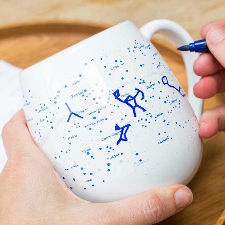 Constellations Color In Ceramic Mug for wholesale by Trouvaille Global