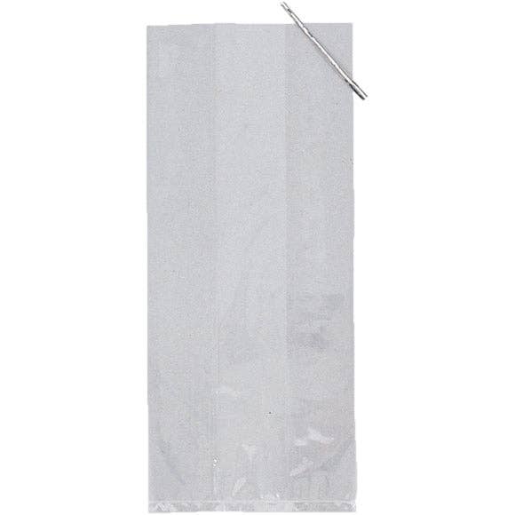 Bulk Party Decor - Wholesale Favor Bags - Clear Large Cello Treat Bags, 20/Pkg