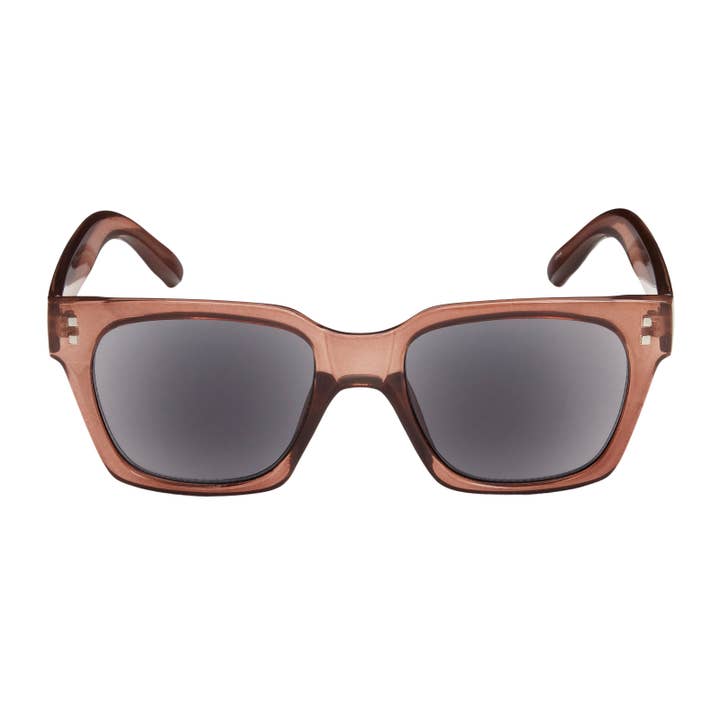 Blue Gem Sunglasses Inc - Wholesale Sunglasses - Women's - 1974 Readers - Oversized Rectangle Sun-Tinted Readers 1