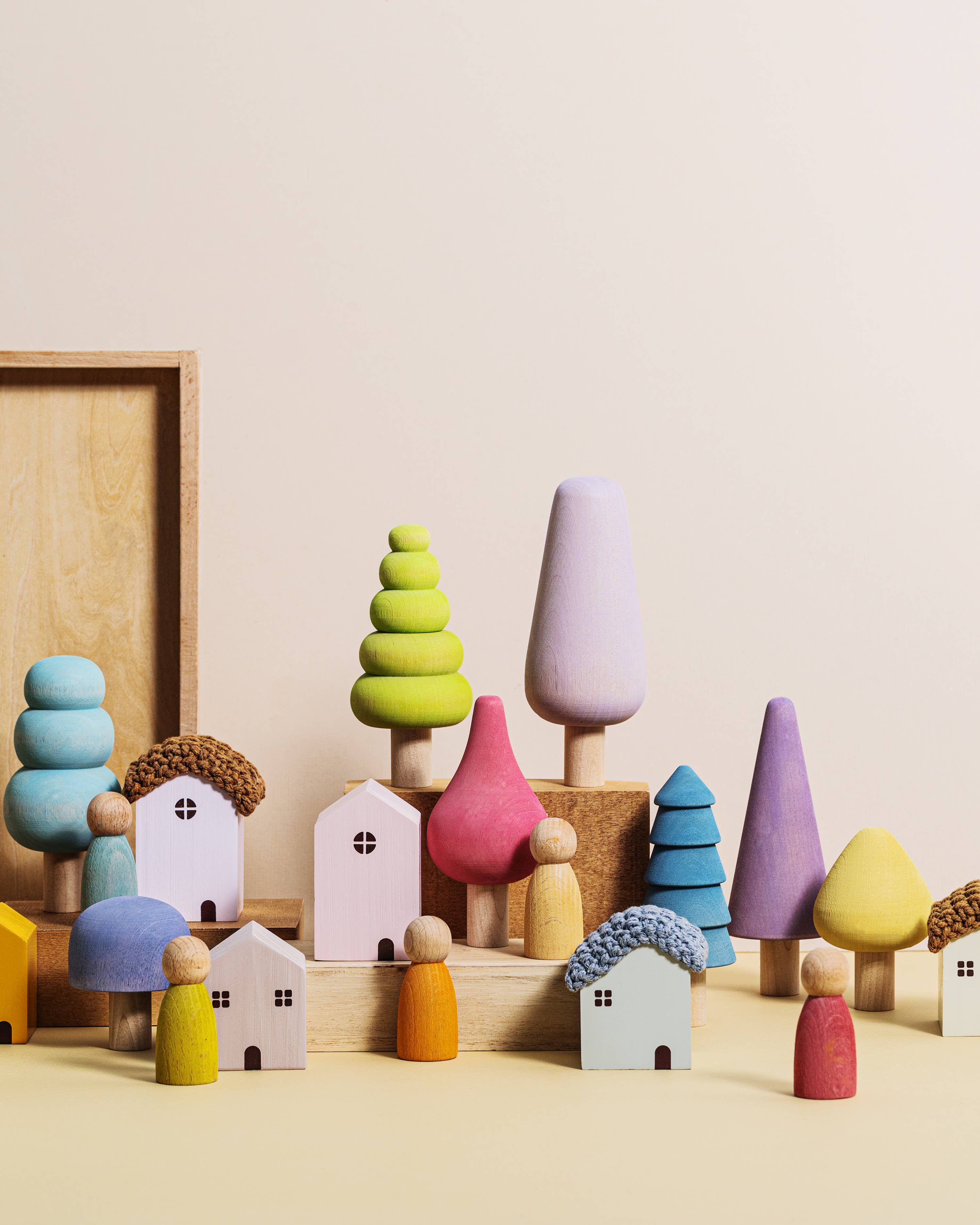 Pastel Bergen Building Blocks for wholesale on Faire8