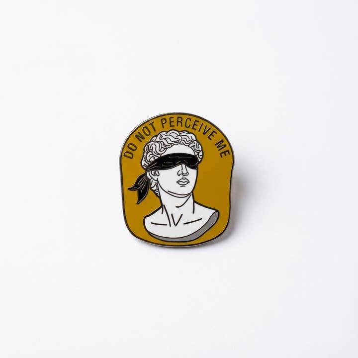 Do Not Perceive Me Pin for wholesale by Strike Gently