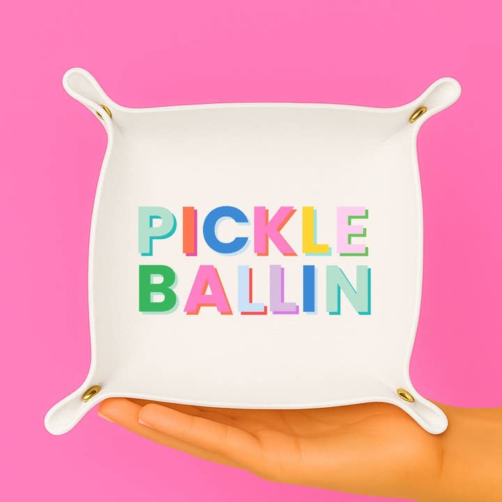 Vassoio regalo Pickleball Ballin per la vendita all'ingrosso da parte di Aspen Lane