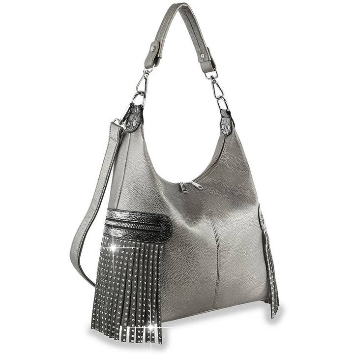Fringe accenterad Hobo handväska för wholesale av Handbag Express