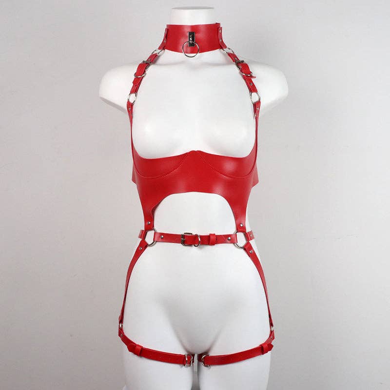 Tourtiwi - Venta al por mayor Juguetes eróticos - Juegos de Bondage de Cuero - Juguetes Sexuales para Adultos14