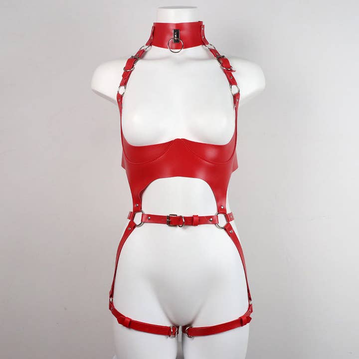 Tourtiwi - Venta al por mayor Juguetes eróticos - Juegos de Bondage de Cuero - Juguetes Sexuales para Adultos14