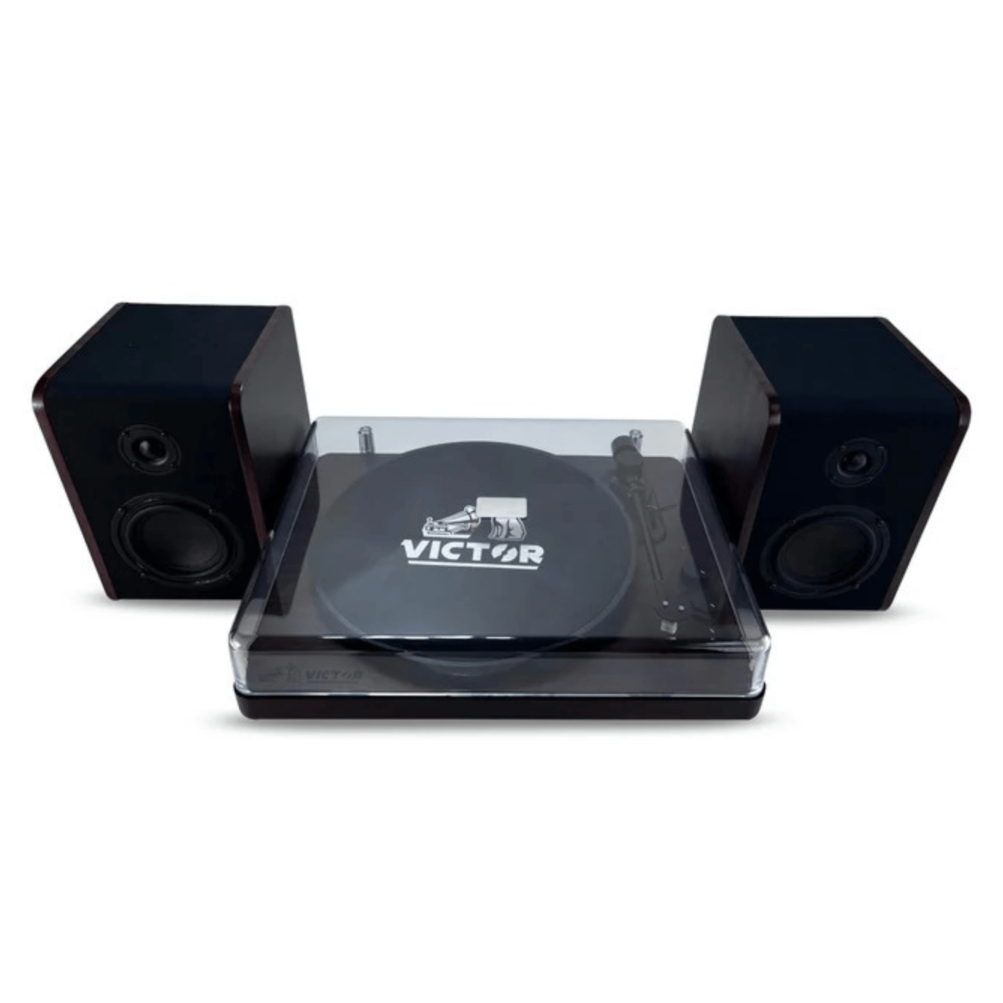 JupiterGear Home - Wholesale Speakers - Victor Lincoln Record Player with 3 Speeds, Stereo Speakers8