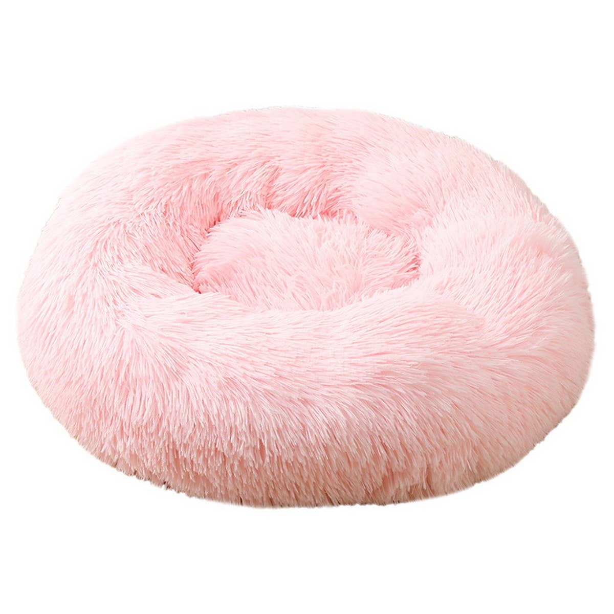 PAWPAWwholesale - Wholesale Pet Bed - Cat/Dog - Fluffy Donut Cat Bed – Plush & Cozy Pet Cushion_CWMM52793