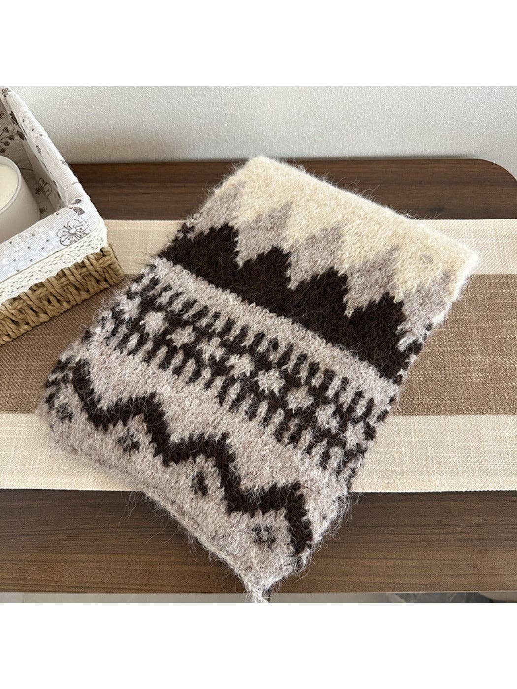 Funkyrel® Atzbranding Limited – Engroshandel Tørklæde - Dame – Scarvii - Vinter Dame Tørklæde - Blødt & Sød Chic4