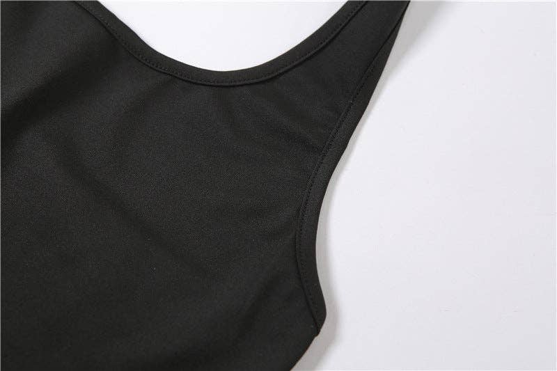 MB Fashion Wholesale - Wholesale Unitard - Women's - MB FASHION HALTER NECK YOGA JUMPSUIT 2542R11