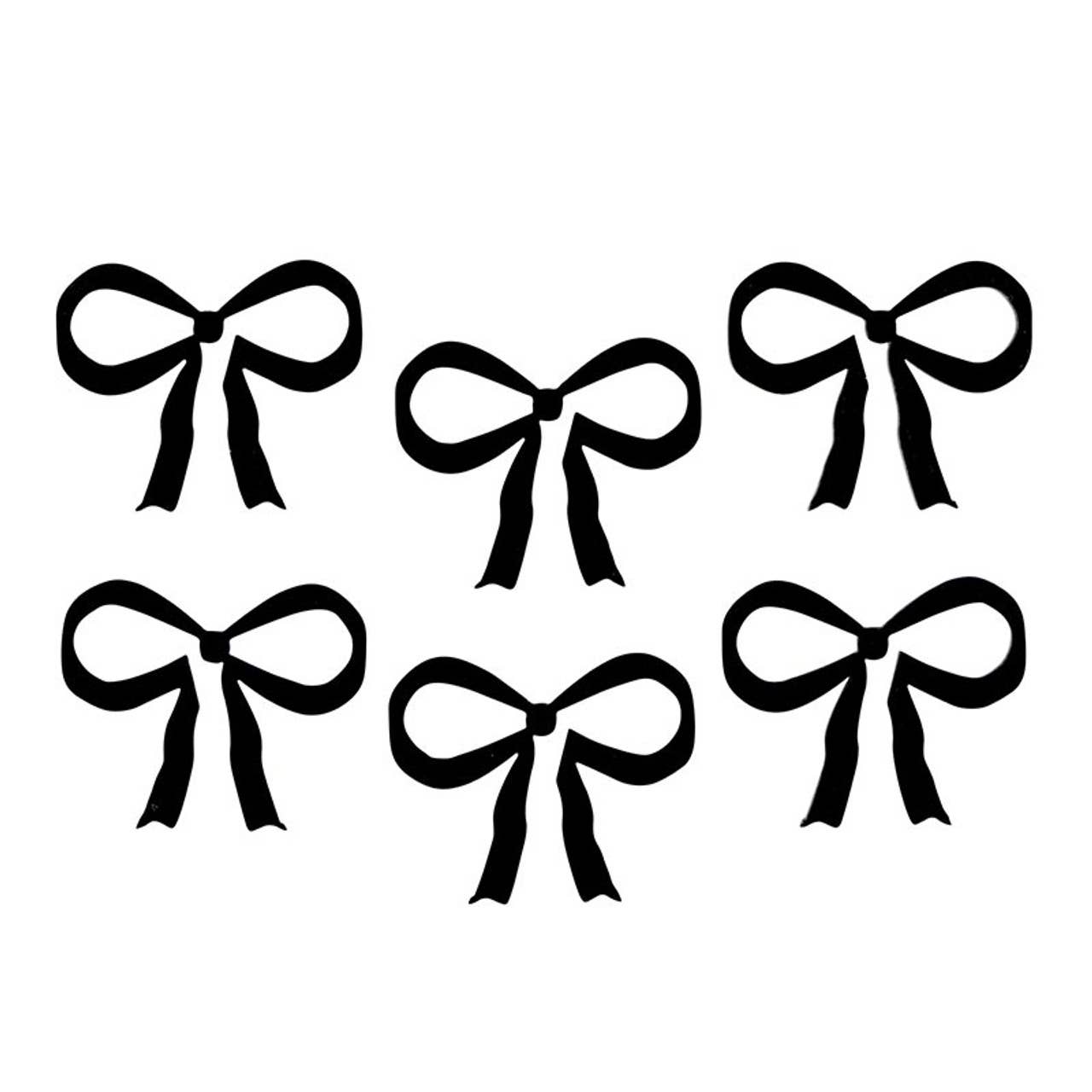 Faithworks by Creative Brands - Wholesale Wine/Cocktail Glass Markers - Acrylic Drink Markers - Bows - Set of 60