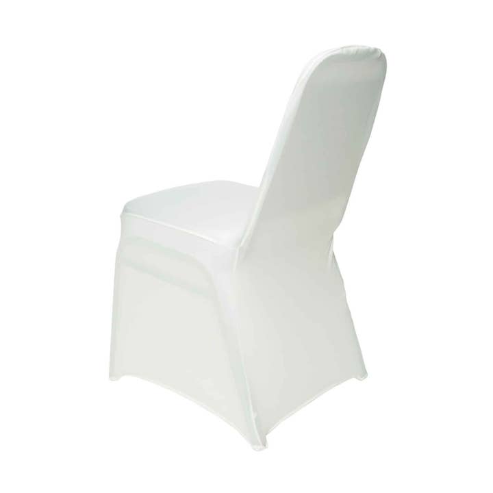 Spandex Banquet Chair Cover - White for wholesale by Portofino International Trading, USA
