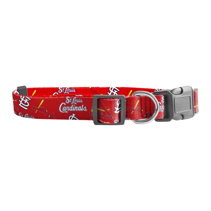 Little Earth Productions - Vente Collier – chat et chien - Collier pour animaux de compagnie de l'équipe MLB St. Louis Cardinals