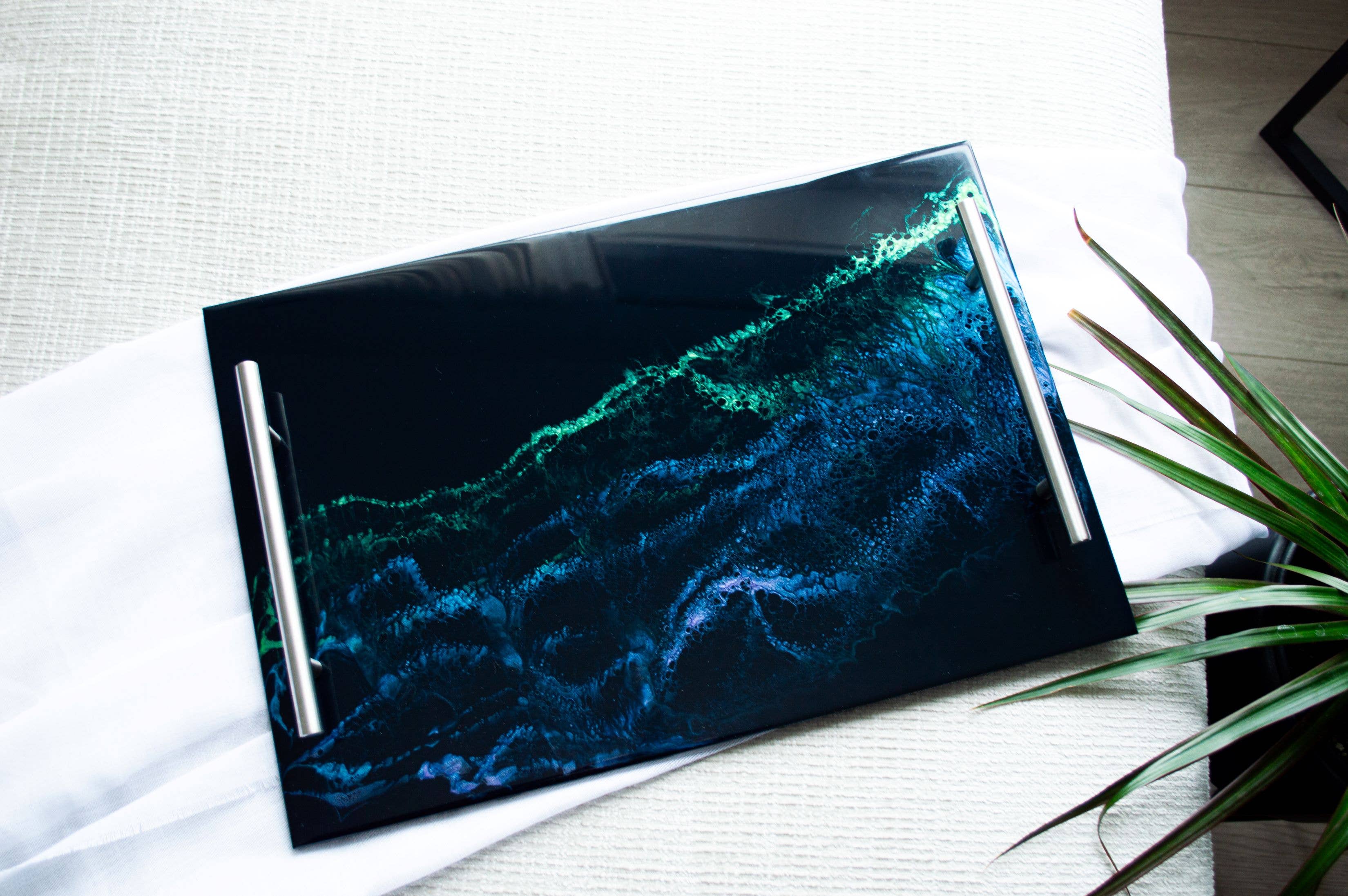 Lynn & Liana Designs - Wholesale Dienblad - Hars serveerschalen met handvatten - GEEN TARIEVEN! Feestdecoratie17