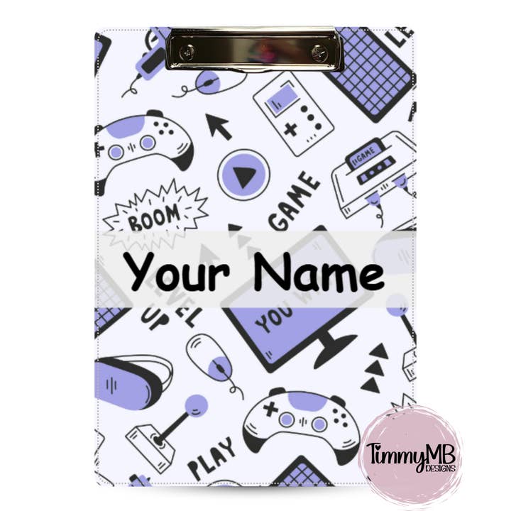 Jeux Doodles - Presse-papiers personnalisé pour la vente par TimmyMB Designs