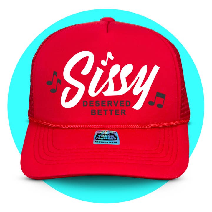 Trash Flowers Trucker Hats – wholesale Trucker hat – Unisex – Sissy Deserved Better Trucker Hat1