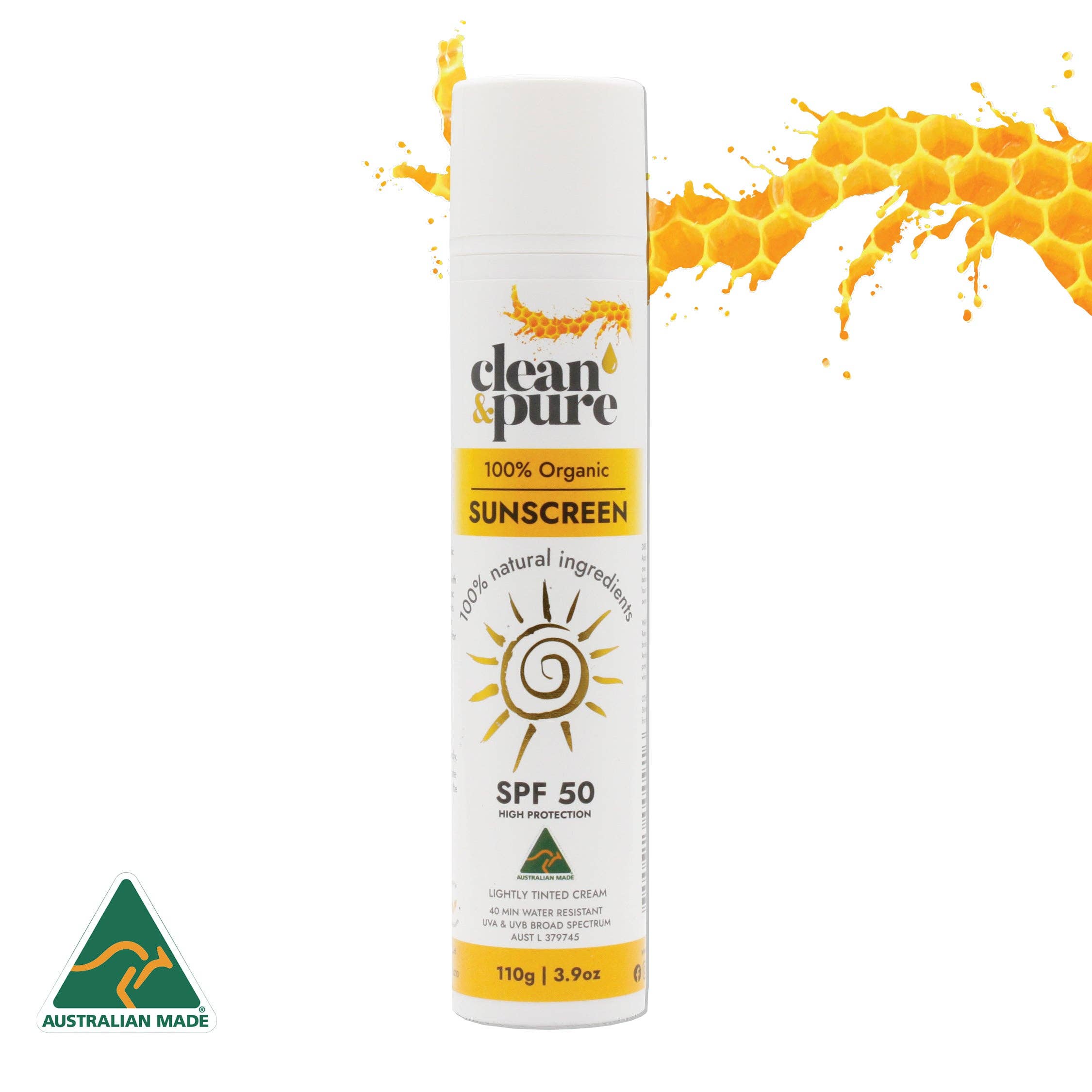 Clean & Pure – wholesale Solskyddsmedel – SOLSKYDDSMEDEL EKOLOGISK VEGAN SPF 502