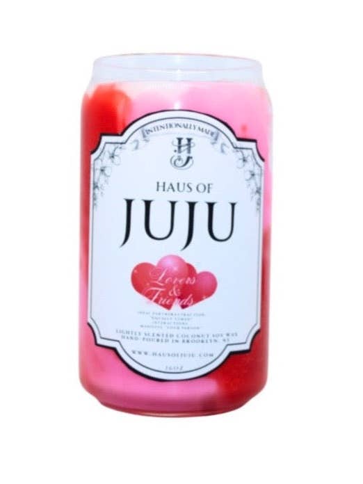 Lovers & Friends | Spiritually Fixed Love Candle | 16oz Coconut Soy Wax for wholesale by Haus of JuJu