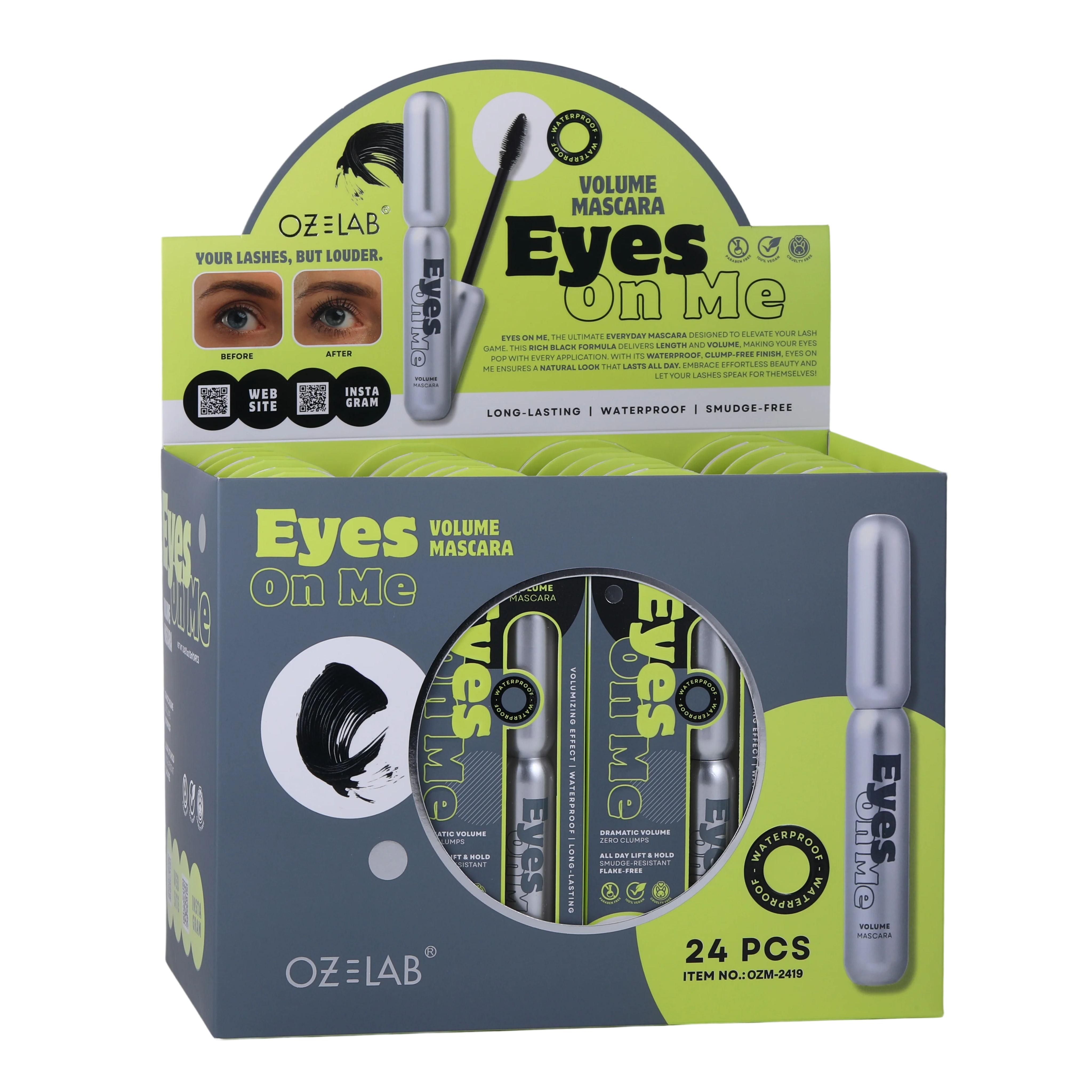 OZ Lab Beauty - Wholesale Mascara - Eyes On Me - Mascara5